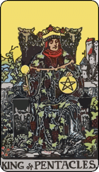 Vua Tiền, King of Pentacles