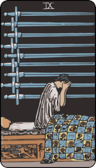 Chín Kiếm, Nine of Swords