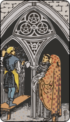 Ba Tiền, Three of Pentacles